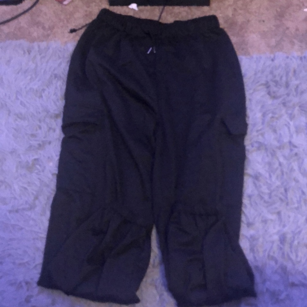 Black joggers